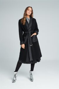 Παλτό με ριπ λεπτομέρειεs by Badoo fashion