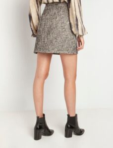 Φούστα μίνι tweed - Image 2
