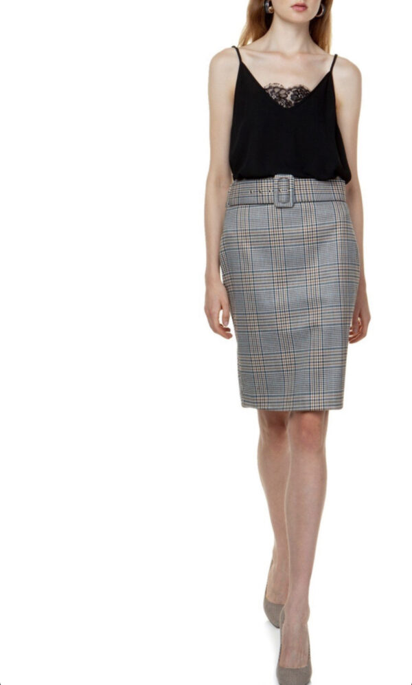 4B6BD9F1-D692-4341-9930-372EC28C469F Φούστα καρό γόνατο - Image 1