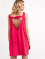 Boxy φόρεμα με αγκράφα στην πλάτη - Image 2