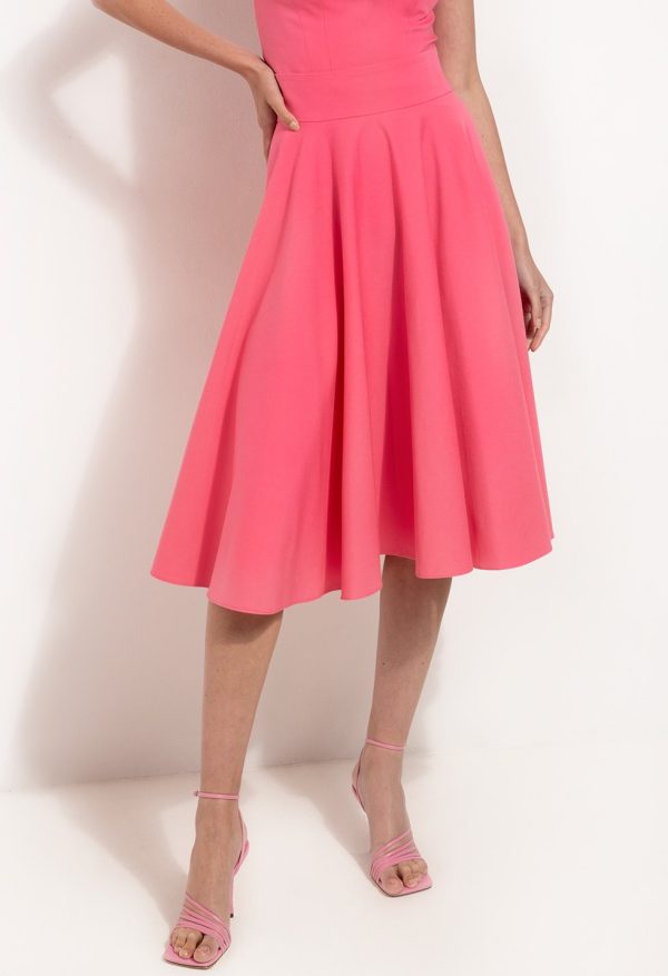 Ψηλόμεση φούστα κλος μαζί με Μπούστο με τιράντες - Image 4