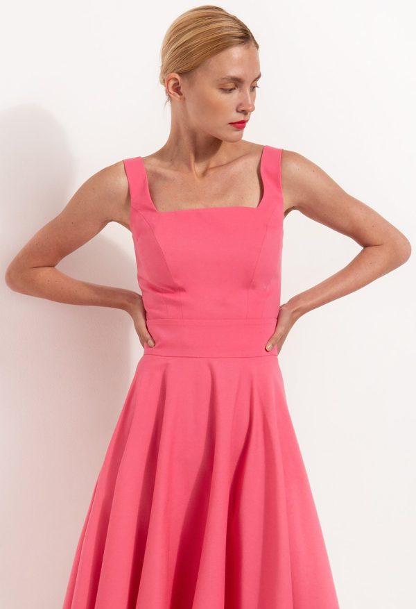 Ψηλόμεση φούστα κλος μαζί με Μπούστο με τιράντες - Image 7