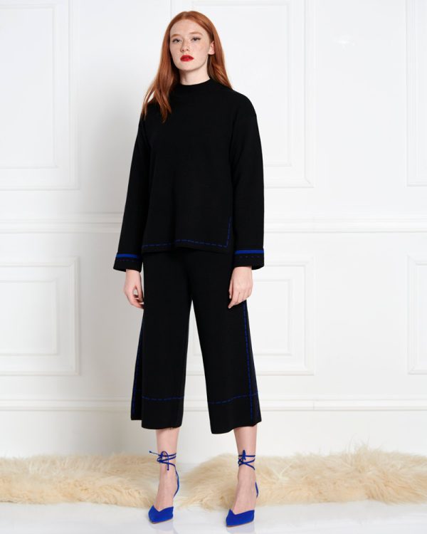 Σετ παντελόνα με μπλούζα ζιβάγκο - Image 4