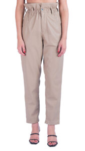 Salt and Pepper Coralina Beige Leather