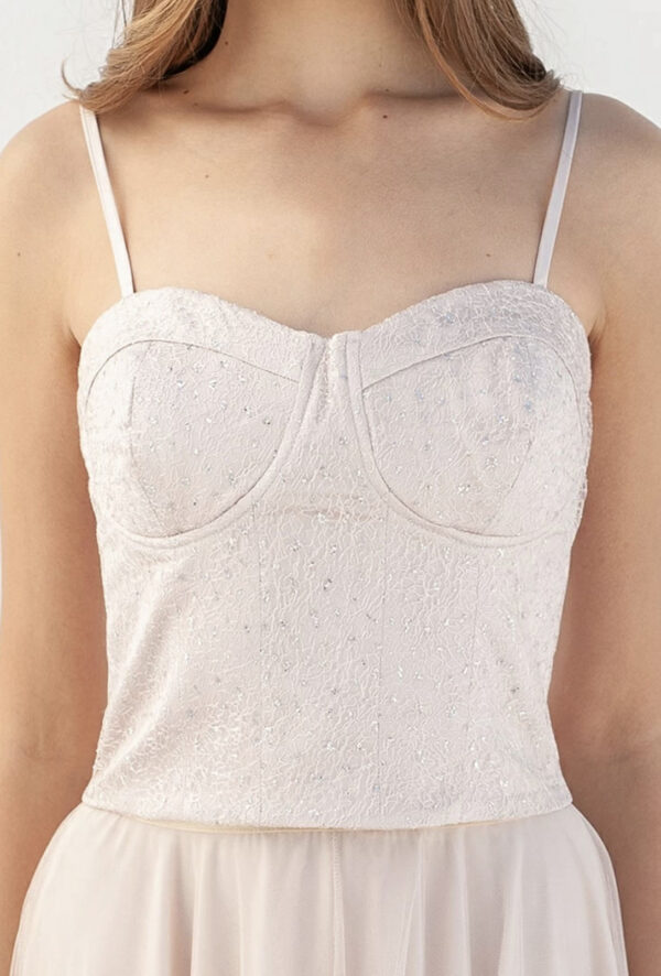 Τοπ κροπ δαντέλα - Image 5