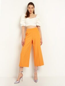Ψηλόμεσο παντελόνι culotte