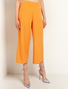 Ψηλόμεσο παντελόνι culotte - Image 2