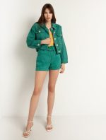 Paperbag τζιν σορτς