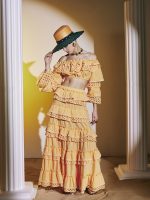 Σετ τοπ κιπούρ με φούστα