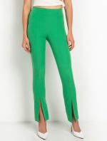 Εφαρμοστό παντελόνι με άνοιγμα στο τελείωμα - Image 3