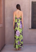 Φόρεμα εμπριμέ σε στυλ lingerie - Image 2