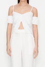 SUMMER DEJA-VU TOP λευκό - Image 2