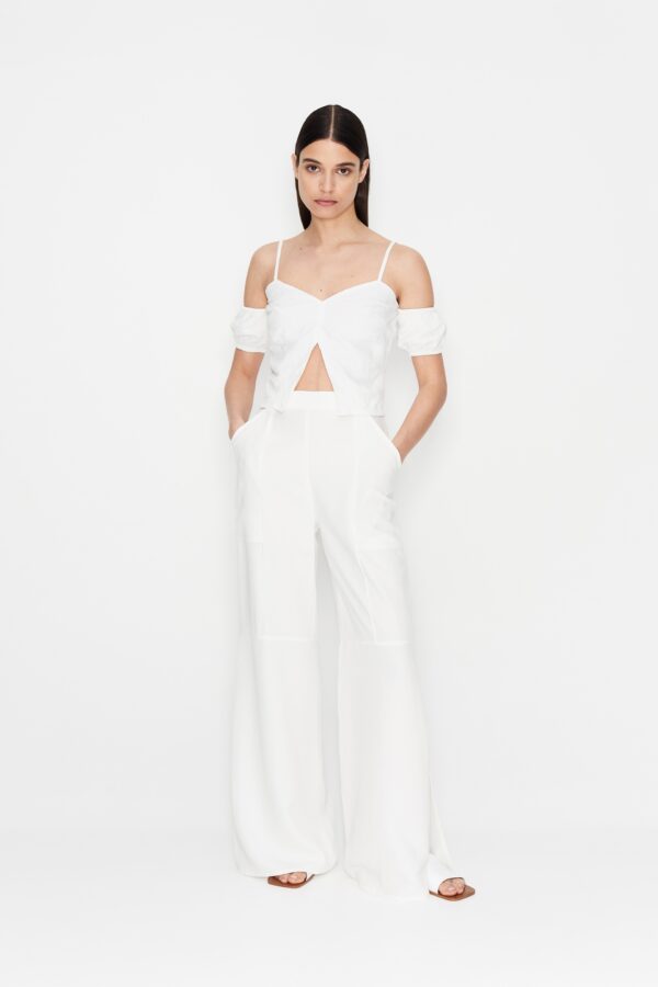 SUMMER DEJA-VU TOP λευκό - Image 3