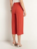 Ζιπ κιλότ με ζώνη - Image 3