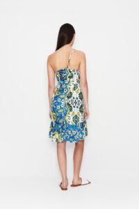FLORAL TREASURE ONE SHOULDER MINI DRESS - Image 8