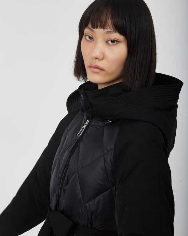 ΜΑΚΡΎ ΚΑΠΙΤΟΝΈ ΠΟΥΠΟΥΛΈΝΙΟ ΜΠΟΥΦΆΝ ΣΕ ΑΝΤΊΘΕΣΗ ΧΡΏΜΑΤΟΣ - Image 4