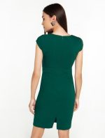 Pencil φόρεμα με σκίσιμο στο τελείωμα - Image 2