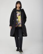 ΜΑΚΡΎ ΚΑΠΙΤΟΝΈ ΠΟΥΠΟΥΛΈΝΙΟ ΜΠΟΥΦΆΝ ΣΕ ΑΝΤΊΘΕΣΗ ΧΡΏΜΑΤΟΣ - Image 3