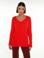 Soft πουλόβερ με V