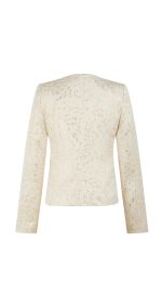 Χρυσό ζακάρ τζάκετ - Image 7