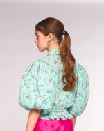 ΠΟΥΚΑΜΙΣΟ ΦΛΟΡΑΛ ΦΑΝΤΑΣΙ ΜΕ ΜΑΝΙΚΙΑ ΑΓΚΩΝΑ ΜΠΑΛΟΝΙ - Image 2