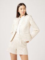 Χρυσό ζακάρ τζάκετ - Image 4