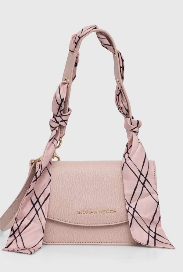 Τσάντα ώμου ροζ - Image 1