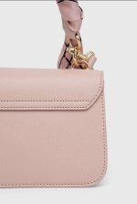 Τσάντα ώμου ροζ - Image 3