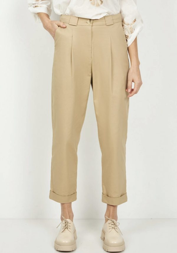 49B42E17-E21F-4D84-B3A7-1F7B439C882A Παντελόνι με ρεβερ - Image 1