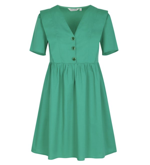 βαμβακερό μίνι φόρεμα - Image 1