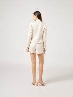 Χρυσό ζακάρ τζάκετ - Image 5