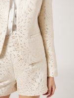 Χρυσό ζακάρ τζάκετ - Image 3