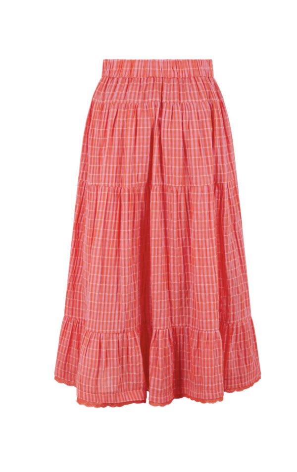 Σετ φούστα Τοπ καρό - Image 5