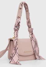 Τσάντα ώμου ροζ - Image 2