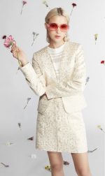 Χρυσό ζακάρ τζάκετ