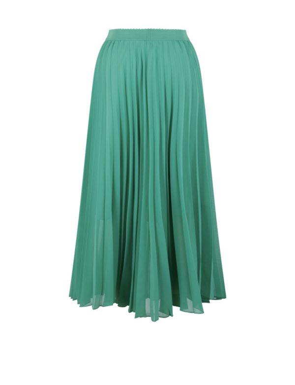 Μίντι πλισέ φούστα λάστιχο μέση - Image 6