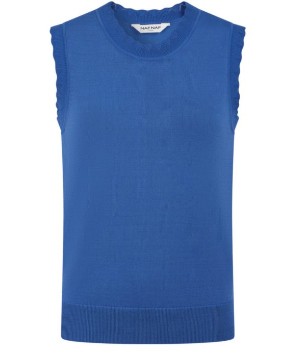 Νημάτινη αμάνικη μπλούζα - Image 1