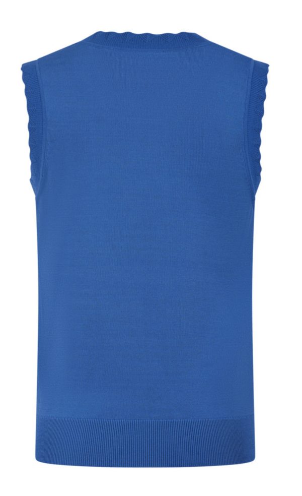 Νημάτινη αμάνικη μπλούζα - Image 2