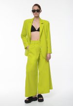 Amaro crep satin pants trilogy