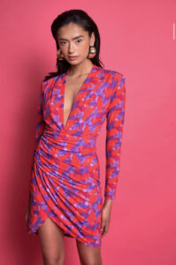 Colada jersey mini dress trilogy