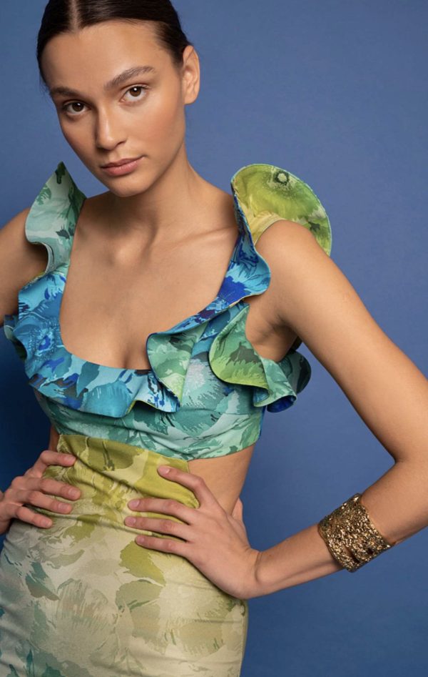 Gimlet crep mini dress trilogy - Image 3