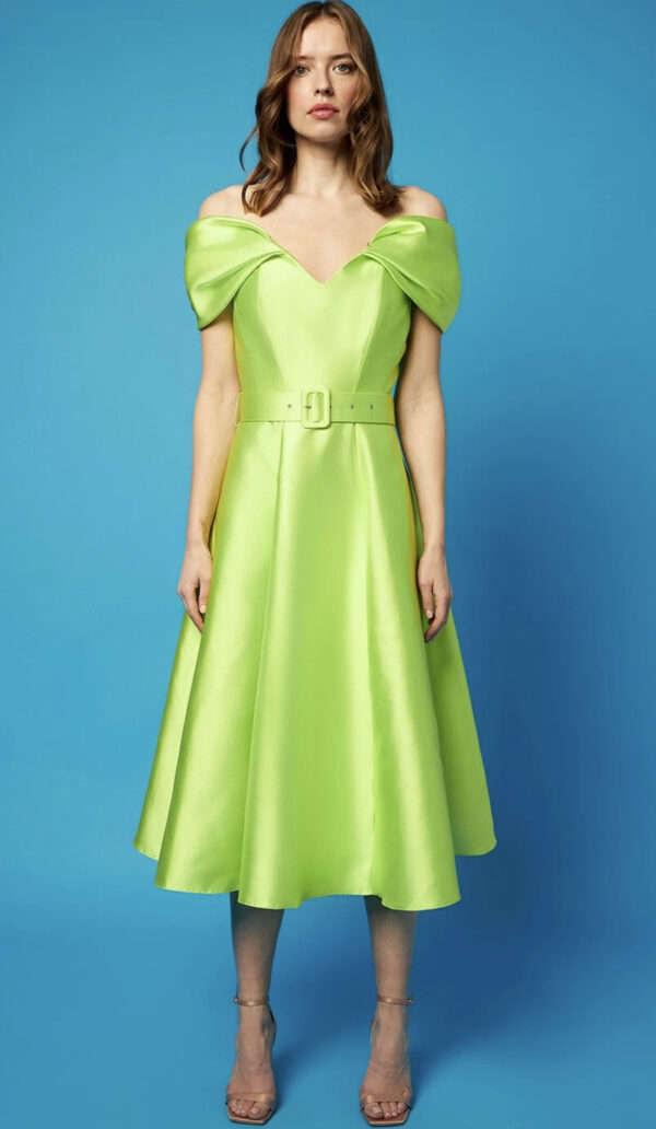 IMG_1196 Φόρεμα μίντι με ντεκολτέ σε σχήμα καρδιάς - Image 3