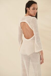 Dress Open Back Knit - Image 2