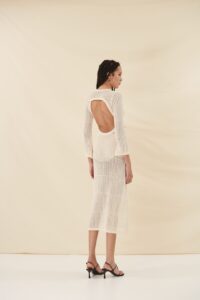 Dress Open Back Knit - Image 4