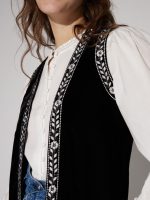 Αμάνικο βελούδινο γιλέκο - Image 3