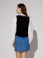 Αμάνικο βελούδινο γιλέκο - Image 5