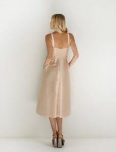 Cocktail φόρεμα ταφτάς - Image 3
