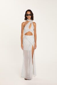 Heartdot Maxi Skirt