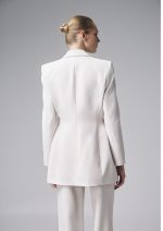 Μεσάτο blazer βανίλια - Image 3