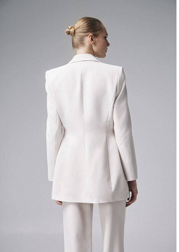Μεσάτο blazer βανίλια - Image 3